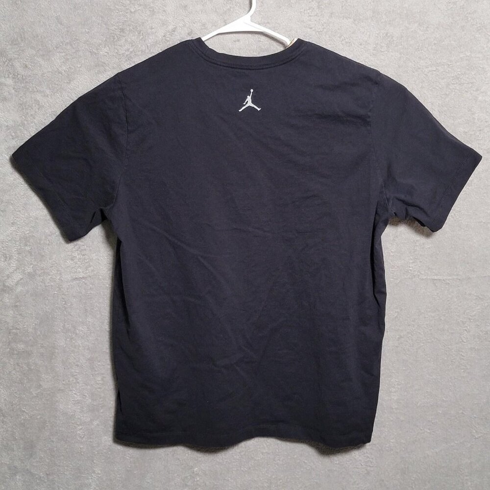 Jordan T-Shirt Mens 2XL Black Flight Graphic Jumpman Tee Shirt Athletic Casual - Picture 3 of 9